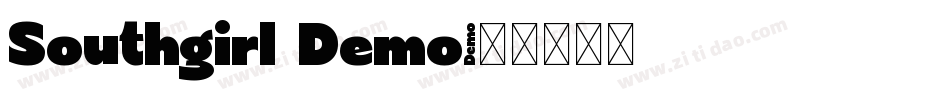 Southgirl Demo字体转换